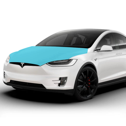 Compatible with Tesla Model X (2022-24) Full Hood PPF Kit TPU Pre-Cut Paint Protection Film Clear Bra