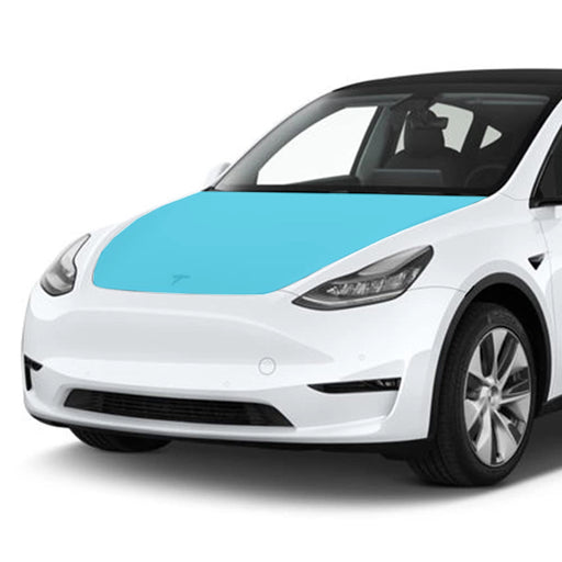 Compatible with Tesla Model Y (2020-24) Full Hood PPF Kit TPU Pre-Cut Paint Protection Film Clear Bra