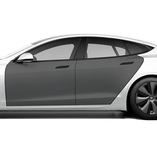 XCelerate Films Compatible with Tesla Model S (2021-23) Full Doors PPF Kit TPU Pre-Cut Paint Protection Film Clear Bra