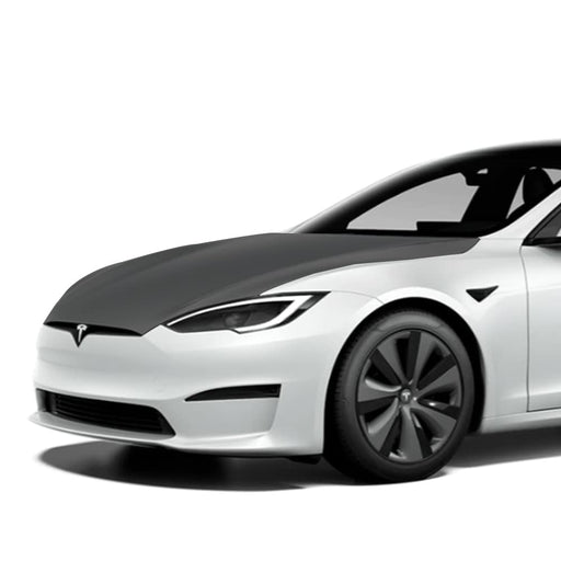 XCelerate Films Compatible with Tesla Model S (2021-23) Full Hood PPF Kit TPU Pre-Cut Paint Protection Film Clear Bra