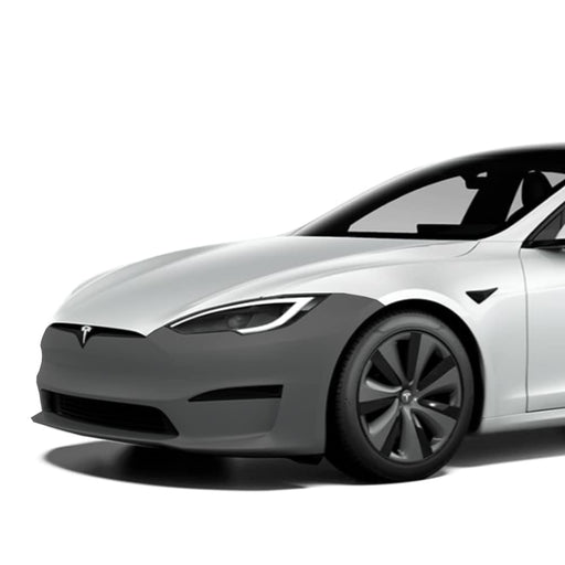XCelerate Films Compatible with Tesla Model S (2021-23) Front Bumper PPF Kit TPU Pre-Cut Paint Protection Film Clear Bra - Tools Included
