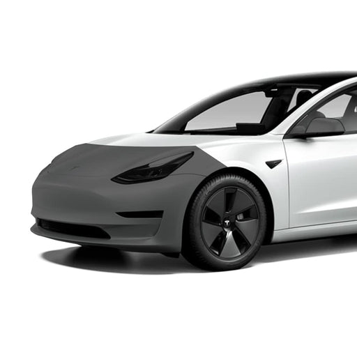 XCelerate Films Compatible with Tesla Model 3 (2017-23) Partial Front End PPF Kit TPU Pre-Cut Paint Protection Film Clear Bra - Tools Included