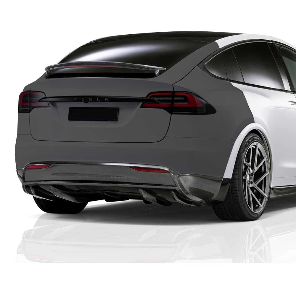 XCelerate Films Compatible with Tesla Model X (2022-23) Full Rear End PPF Kit TPU Pre-Cut Paint Protection Film Clear Bra