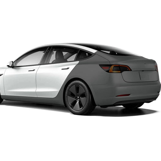 XCelerate Films Compatible with Tesla Model 3 (2017-23) Full Rear End PPF Kit TPU Pre-Cut Paint Protection Film Clear Bra - FREE Piece Included