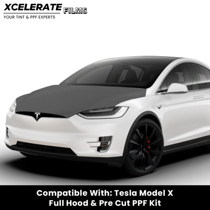 XCelerate Films Compatible with Tesla Model X (2022-23) Full Hood PPF —  XCelerate Films - Your Window Tint & PPF Experts