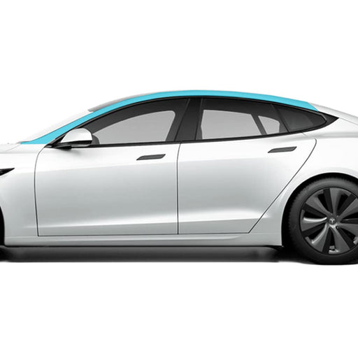 XCelerate Films Compatible with Tesla Model S (2021-23) A Pillers PPF Kit TPU Pre-Cut Paint Protection Film Clear Bra - Tools Included