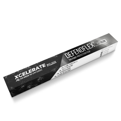 XCelerate Films DefendFlex Platinum 60" x 50' Color PPF TPU 8 MIL Paint Protection Film Clear Bra - 50 Foot Roll - Azure Blue